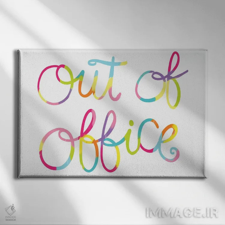 تابلو روزهای دانشگاه II اثر امیلی کرامول - نمای روبهرو روی دیوار