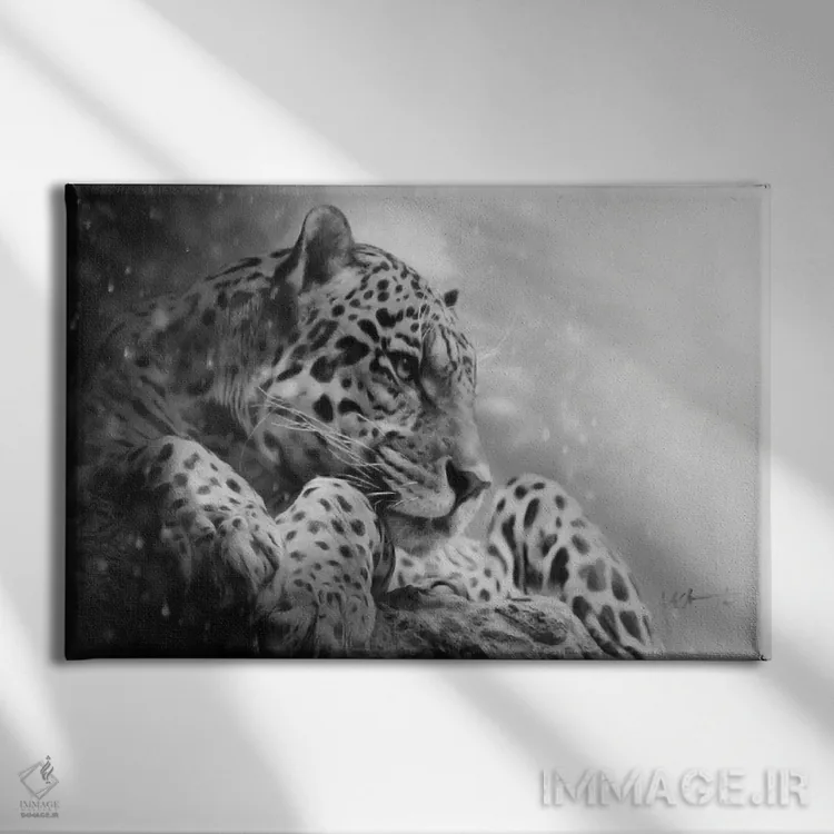 تابلو روح کوهستانها اثر جف اچواریا - نمای روبهرو روی دیوار