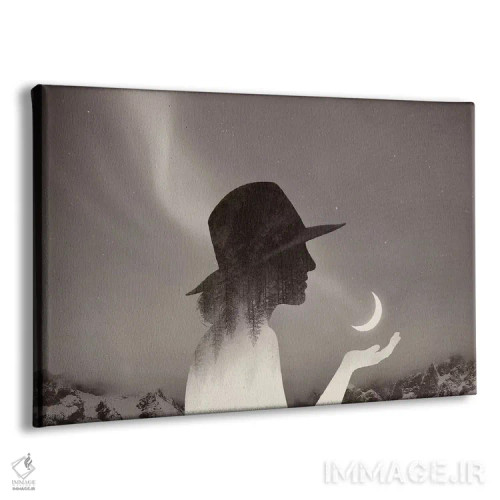 تابلو ماه من اثر انکل دیکا - نمای پرسپکتیو محصول