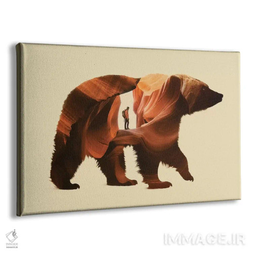 تابلو یکی با طبیعت اثر انکل دیکا - نمای پرسپکتیو محصول