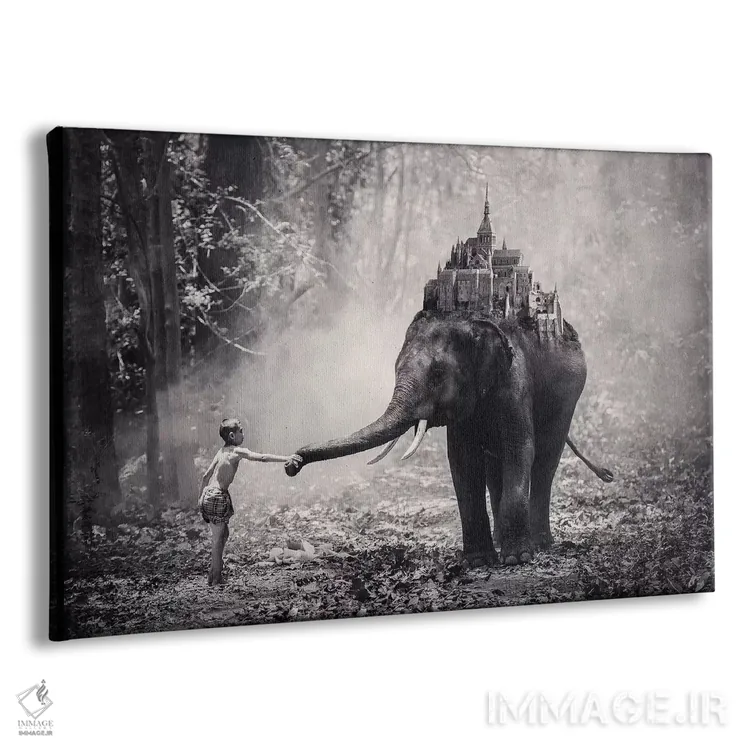 تابلو سرزمین رؤیا اثر انکل دیکا - نمای پرسپکتیو محصول