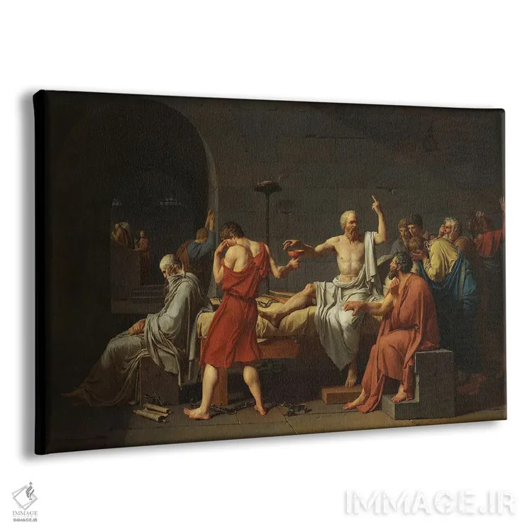 تابلو سقراط خلافکار اثر آرتاله - نمای پرسپکتیو محصول