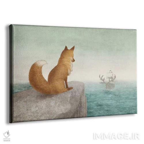 تابلو کشتی شاخدار اثر اریک فن - نمای پرسپکتیو محصول