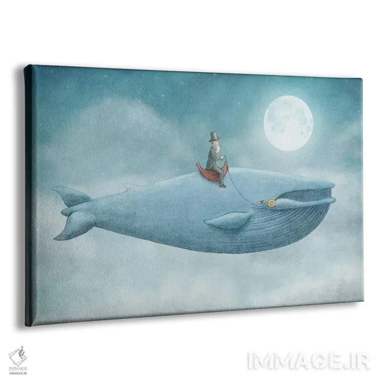 تابلو سوارهنهنگ اثر اریک فن - نمای پرسپکتیو محصول