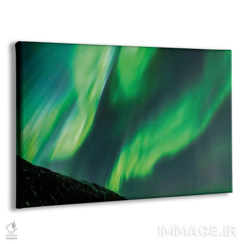 تابلو ایسلند، آکوریری. شفق قطبی در حال درخشش IV اثر الن گاف - نمای پرسپکتیو محصول