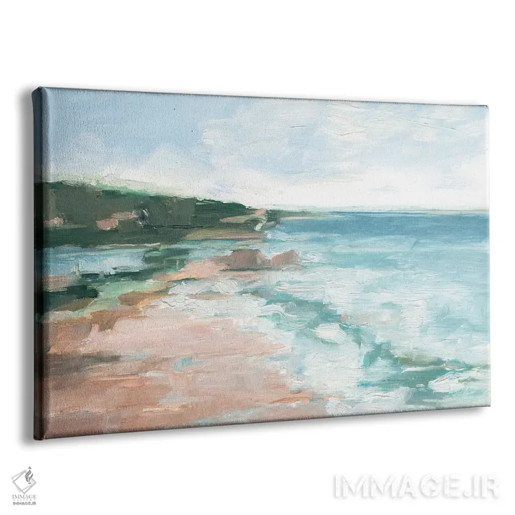 تابلو ساحلهای شنی مرجانی (قسمت دوم) اثر اتان هارپر - نمای پرسپکتیو محصول