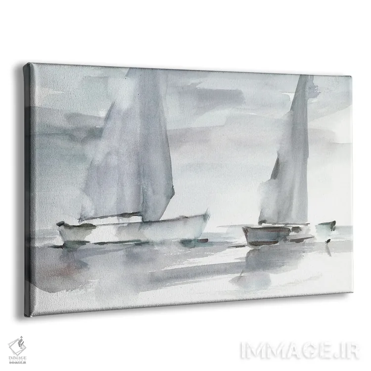 تابلو بادبانهای مهآلود (قسمت دوم) اثر اتان هارپر - نمای پرسپکتیو محصول