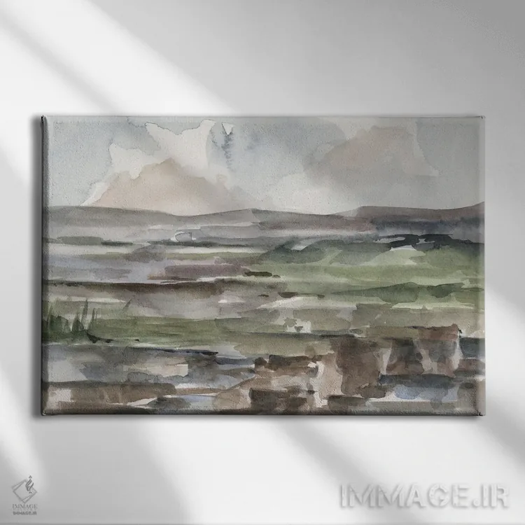 تابلو تا فرسنگها (قسمت دوم) اثر اتان هارپر - نمای روبهرو روی دیوار