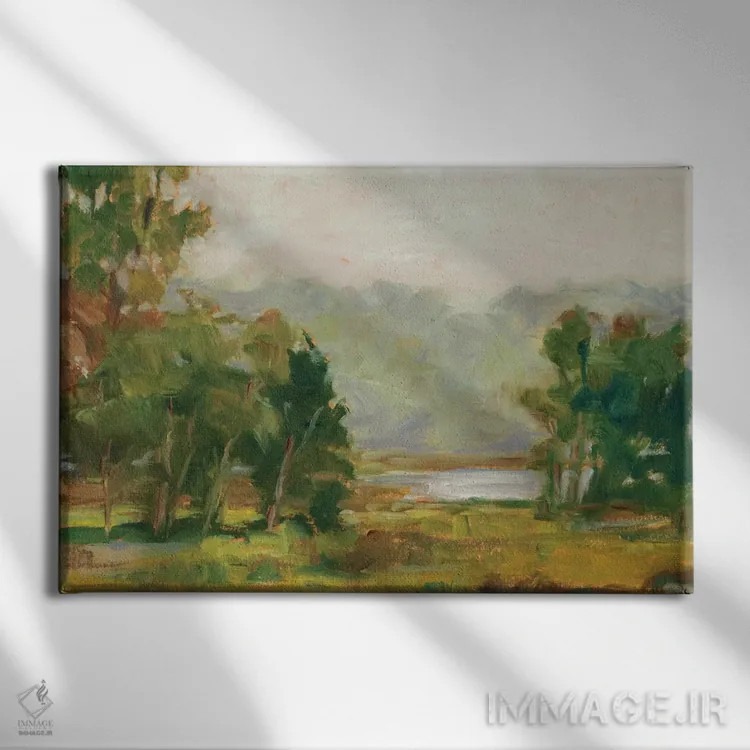 تابلو نور متغیر خورشید (قسمت دوم) اثر اتان هارپر - نمای روبهرو روی دیوار