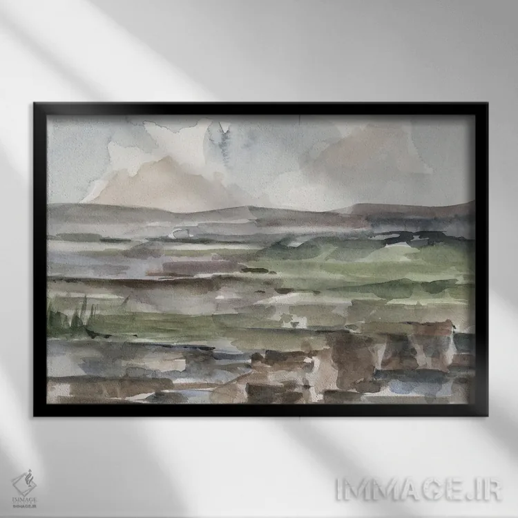 تابلو تا فرسنگها (قسمت دوم) اثر اتان هارپر - نمای قابدار مشکی