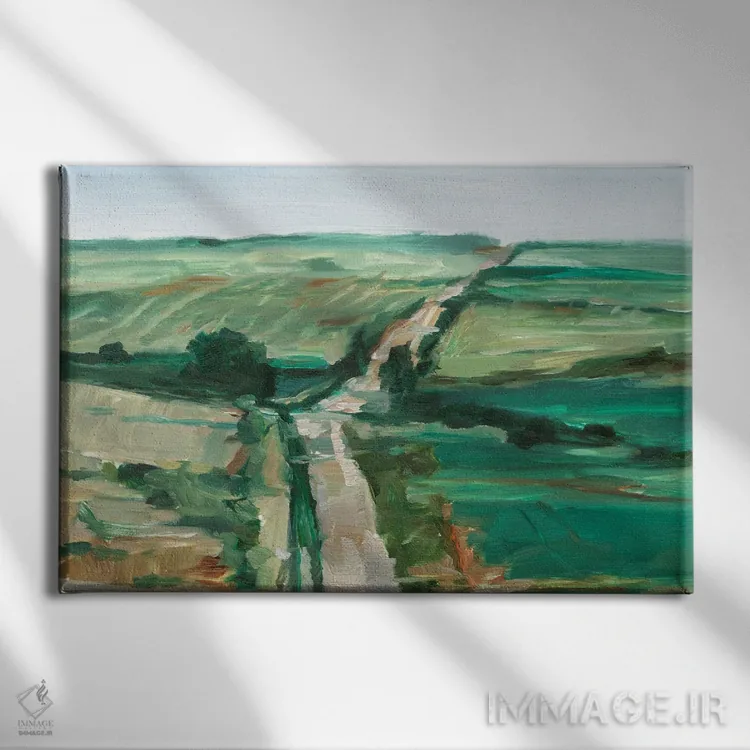 تابلو مسیر روستایی (قسمت اول) اثر اتان هارپر - نمای روبهرو روی دیوار