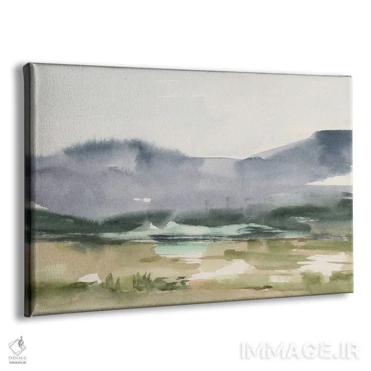 تابلو منظره دره با آبرنگ (قسمت اول) اثر اتان هارپر - نمای پرسپکتیو محصول
