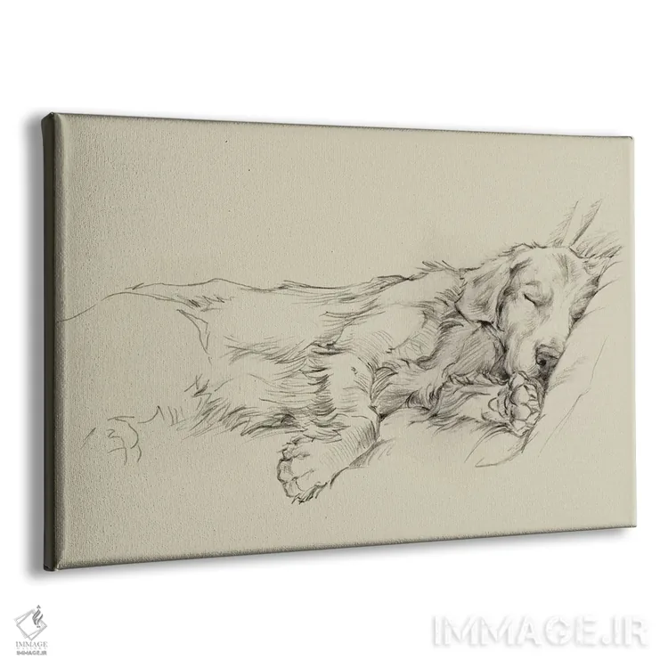 تابلو روزهای سگی (قسمت سوم) اثر اتان هارپر - نمای پرسپکتیو محصول