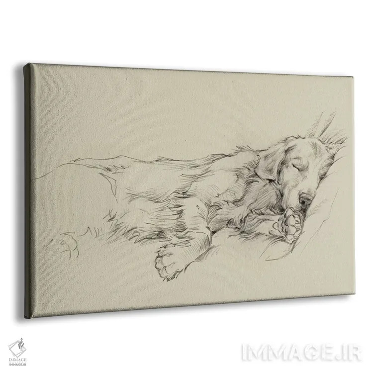 تابلو روزهای سگی (قسمت سوم) اثر اتان هارپر - نمای پرسپکتیو محصول