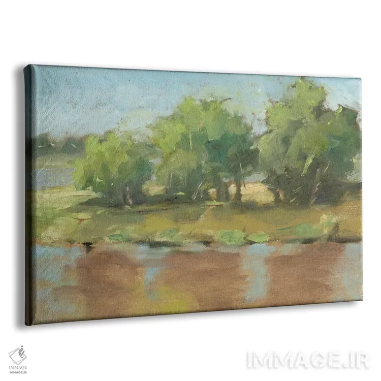 تابلو رودخانه گلآلود (قسمت دوم) اثر اتان هارپر - نمای پرسپکتیو محصول