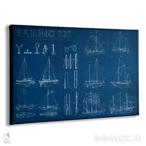 تابلو اینفوگرافیک دریانوردی اثر اتان هارپر - نمای پرسپکتیو محصول