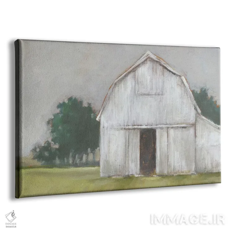تابلو حیاط روستایی (قسمت دوم) اثر اتان هارپر - نمای پرسپکتیو محصول