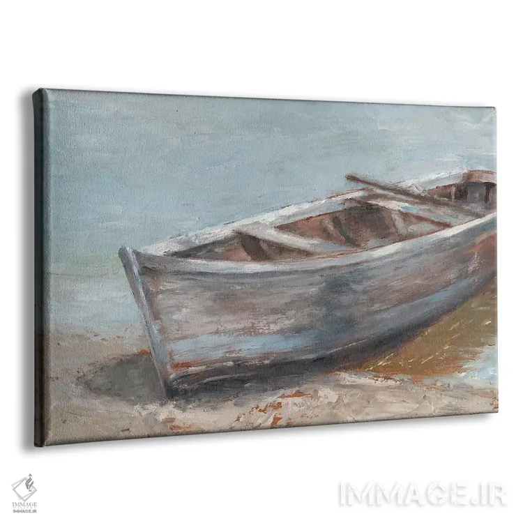 تابلو قایق سفیدشده II اثر اتان هارپر - نمای پرسپکتیو محصول