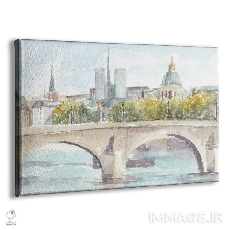 تابلو مطالعه پل فرانسوی I اثر اتان هارپر - نمای پرسپکتیو محصول