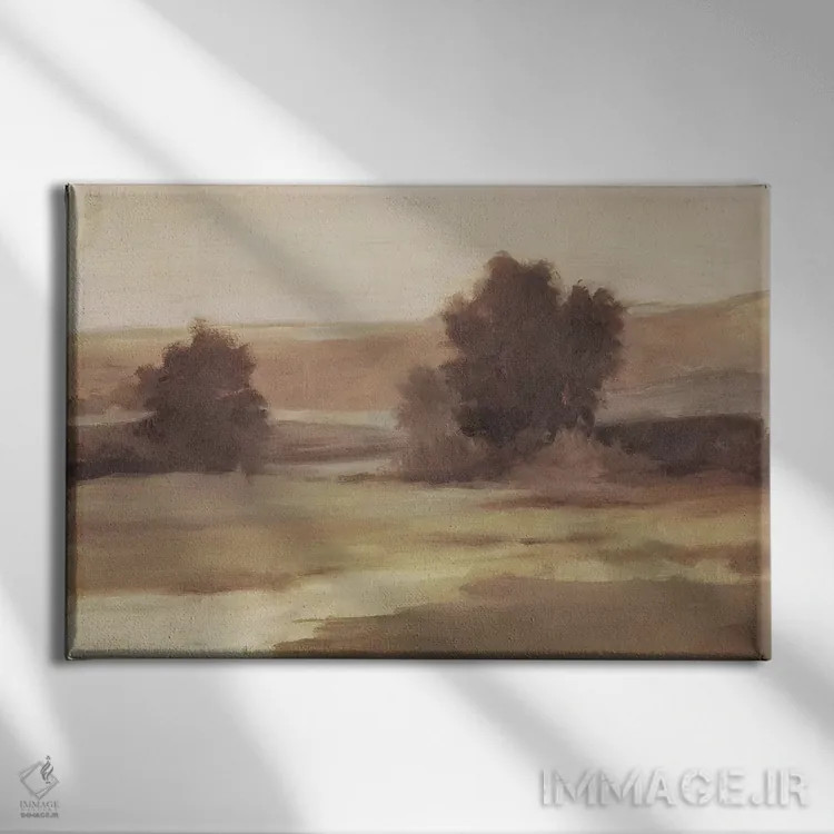 تابلو منظر کمرنگ II اثر اتان هارپر - نمای روبهرو روی دیوار
