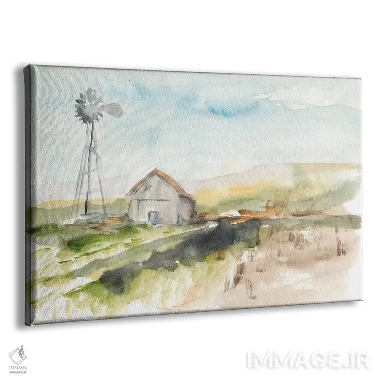 تابلو روستای فضای باز II اثر اتان هارپر - نمای پرسپکتیو محصول