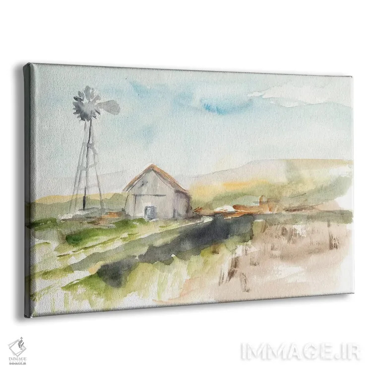 تابلو روستای فضای باز II اثر اتان هارپر - نمای پرسپکتیو محصول