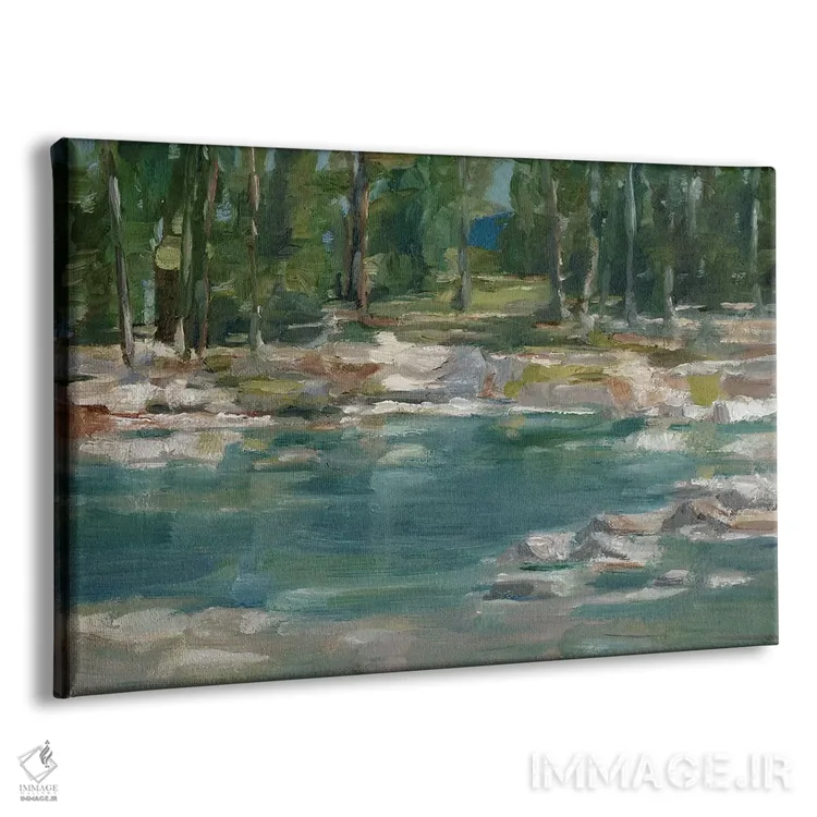 تابلو دریاچه شمال غربی I اثر اتان هارپر - نمای پرسپکتیو محصول