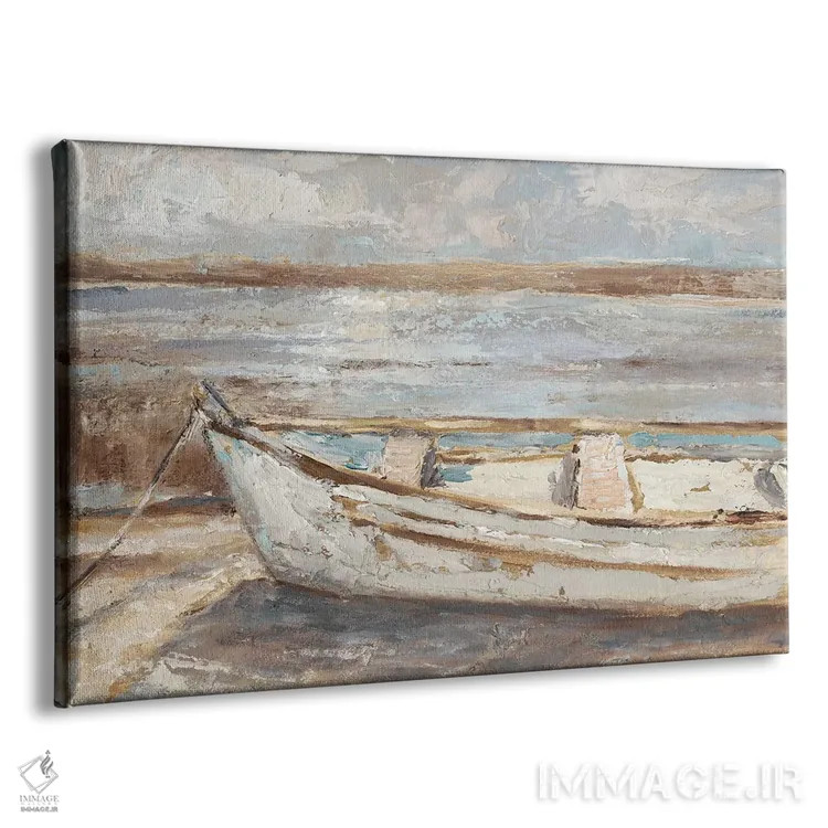 تابلو قایق پارویی فرسوده II اثر اتان هارپر - نمای پرسپکتیو محصول