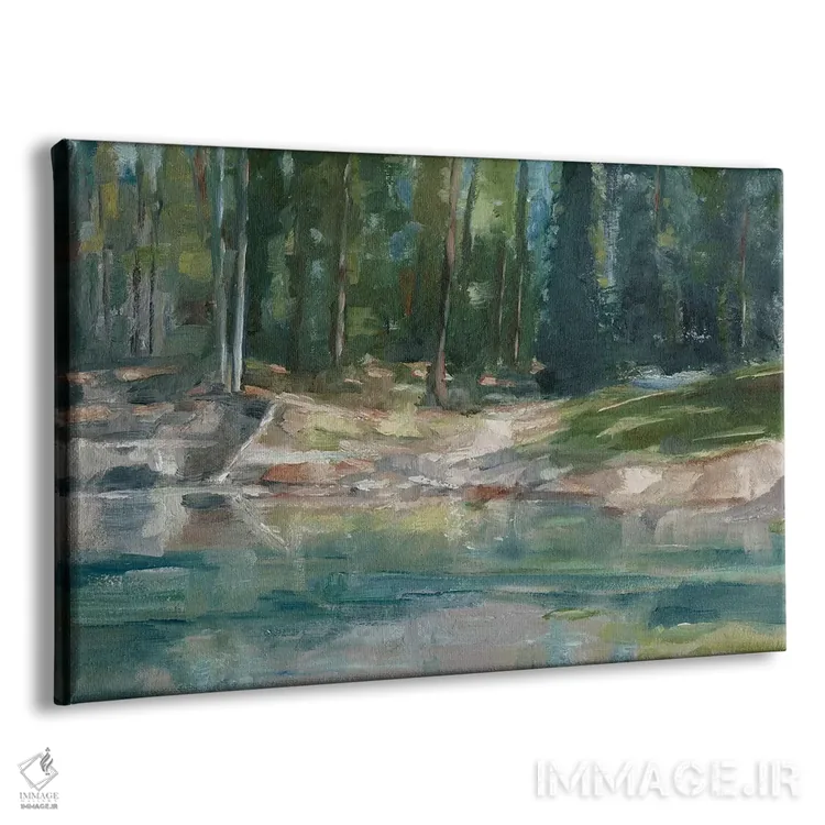 تابلو دریاچه شمال غربی II اثر اتان هارپر - نمای پرسپکتیو محصول