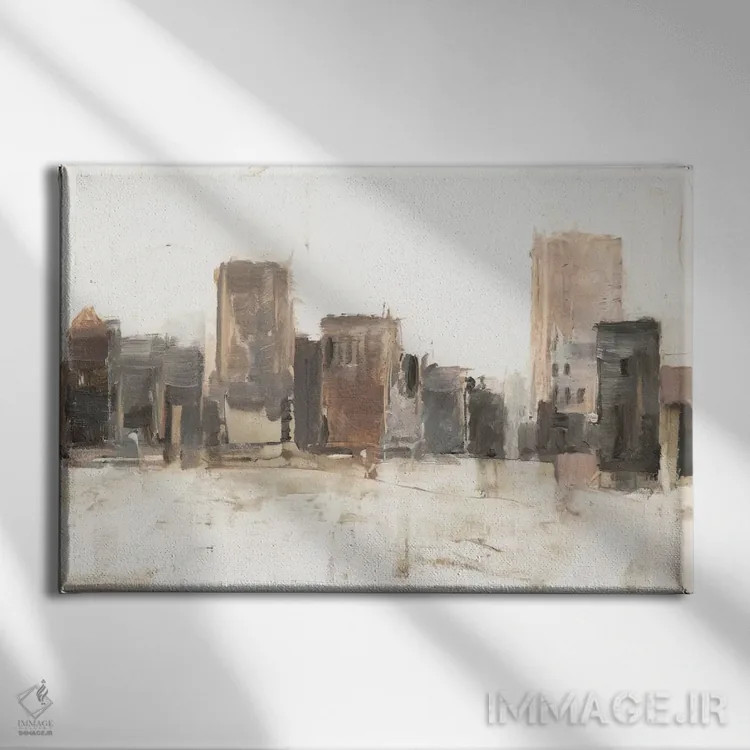 تابلو چشمانداز شهری I اثر اتان هارپر - نمای روبهرو روی دیوار