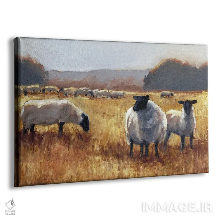 تابلو چرا در غروب آفتاب II اثر اتان هارپر - نمای پرسپکتیو محصول