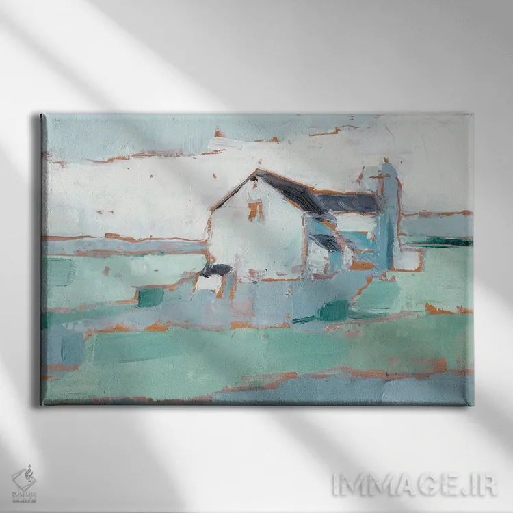 تابلو لبه مزرعه I اثر اتان هارپر - نمای روبهرو روی دیوار