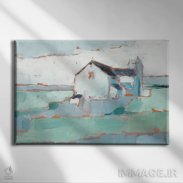 تابلو لبه مزرعه I اثر اتان هارپر - نمای روبهرو روی دیوار