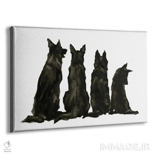 تابلو صف بستن II اثر اتان هارپر - نمای پرسپکتیو محصول