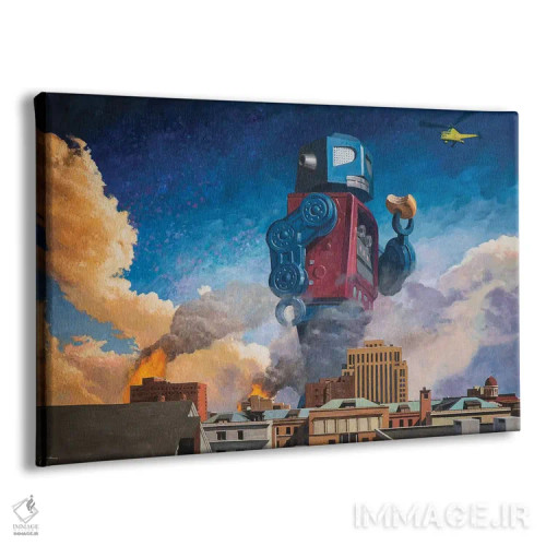 تابلو زمان ناهار اثر اریک جوینر - نمای پرسپکتیو محصول