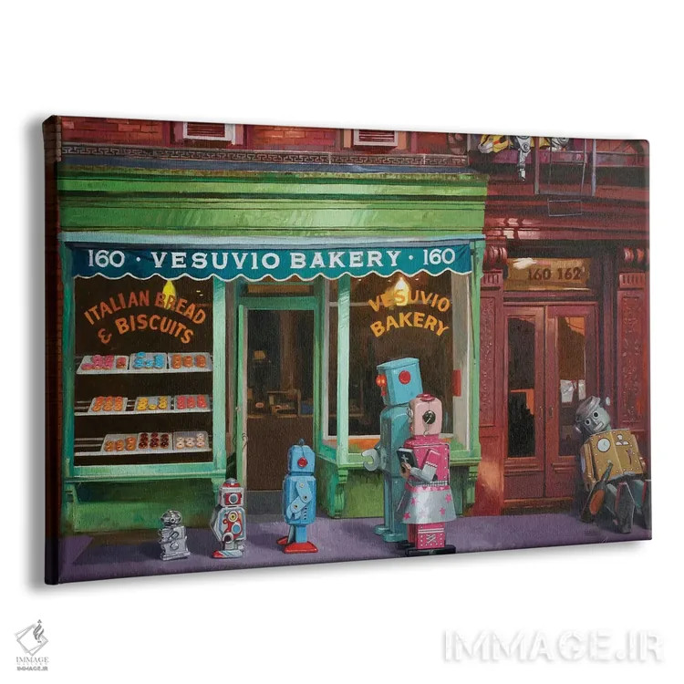 تابلو گمشده و پیدا شده اثر اریک جوینر - نمای پرسپکتیو محصول