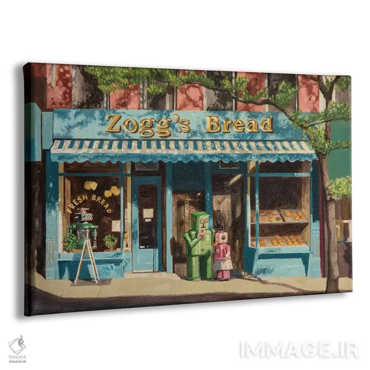 تابلو حسادت اثر اریک جوینر - نمای پرسپکتیو محصول