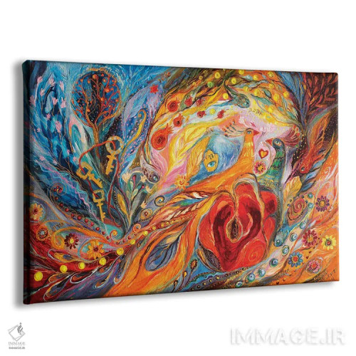 تابلو رز شرق اثر النا کوتلیارکر - نمای پرسپکتیو محصول