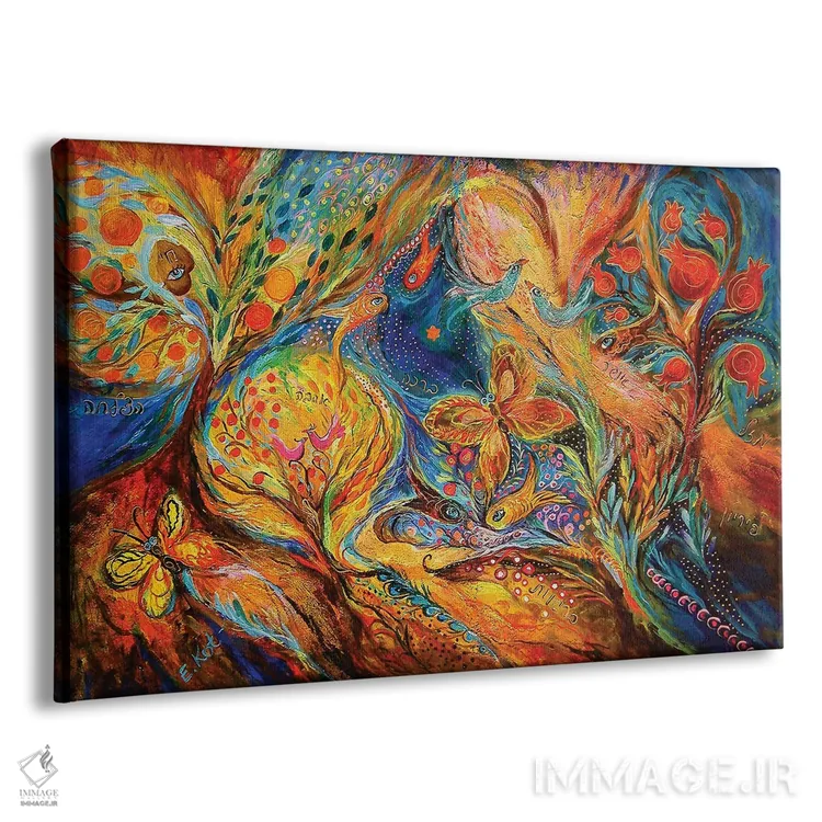 تابلو رود اردن اثر النا کوتلیارکر - نمای پرسپکتیو محصول