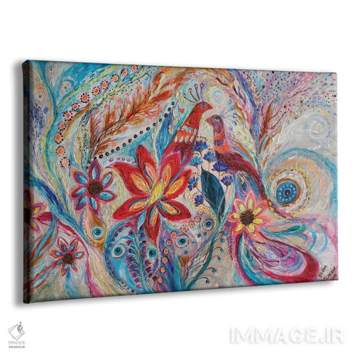 تابلو پاشیدن زندگی XXI: شکنندگی نور اثر النا کوتلیارکر - نمای پرسپکتیو محصول