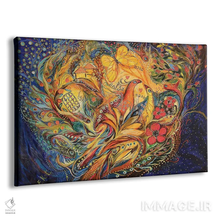 تابلو روستای ماهیگیران اثر النا کوتلیارکر - نمای پرسپکتیو محصول