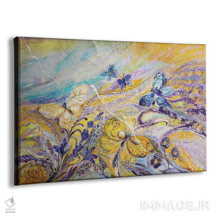 تابلو مزارع اسطوخودوس تا ابد اثر النا کوتلیارکر - نمای پرسپکتیو محصول