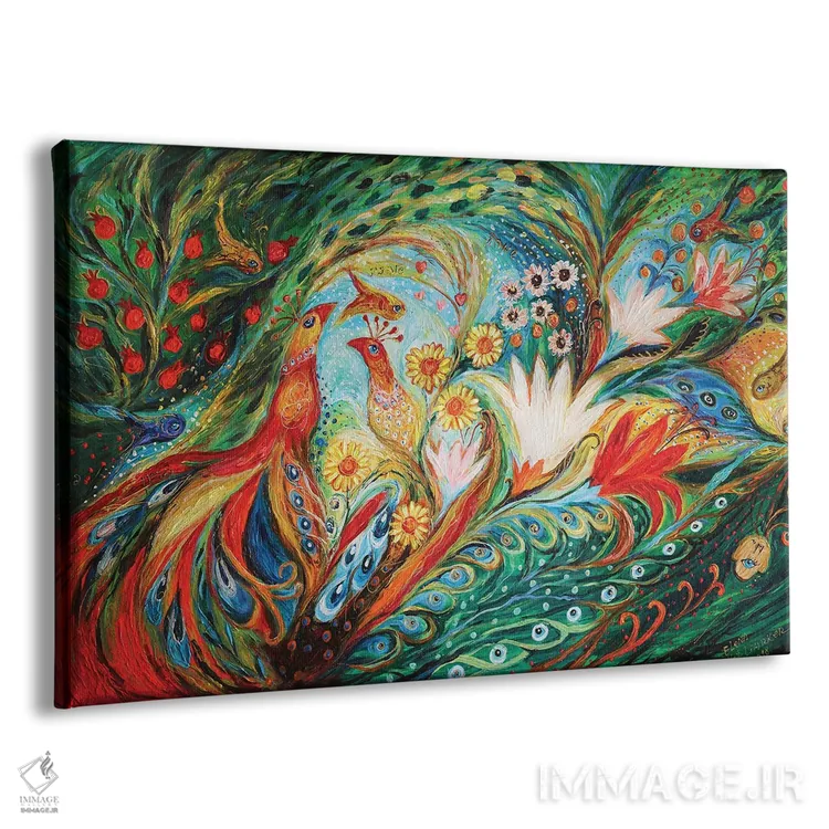 تابلو صبح بهاری II اثر النا کوتلیارکر - نمای پرسپکتیو محصول