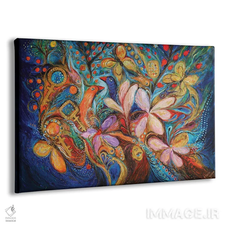 تابلو سه کلید II اثر النا کوتلیارکر - نمای پرسپکتیو محصول