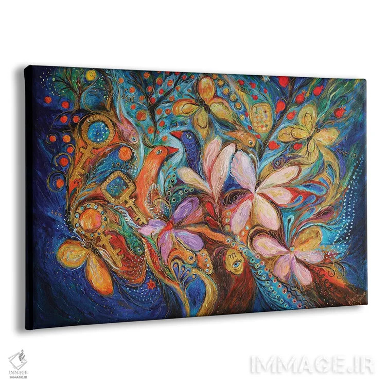 تابلو سه کلید II اثر النا کوتلیارکر - نمای پرسپکتیو محصول