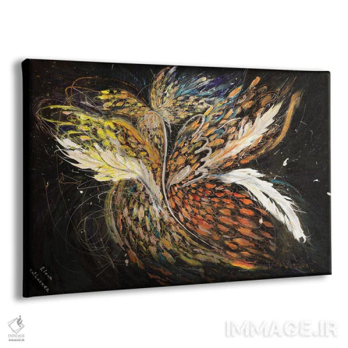تابلو بالهای فرشته XVI: نور درونی اثر النا کوتلیارکر - نمای پرسپکتیو محصول