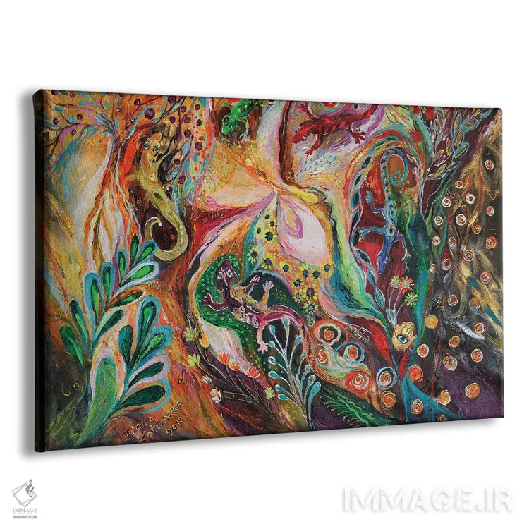 تابلو دایره جادویی اثر النا کوتلیارکر - نمای پرسپکتیو محصول