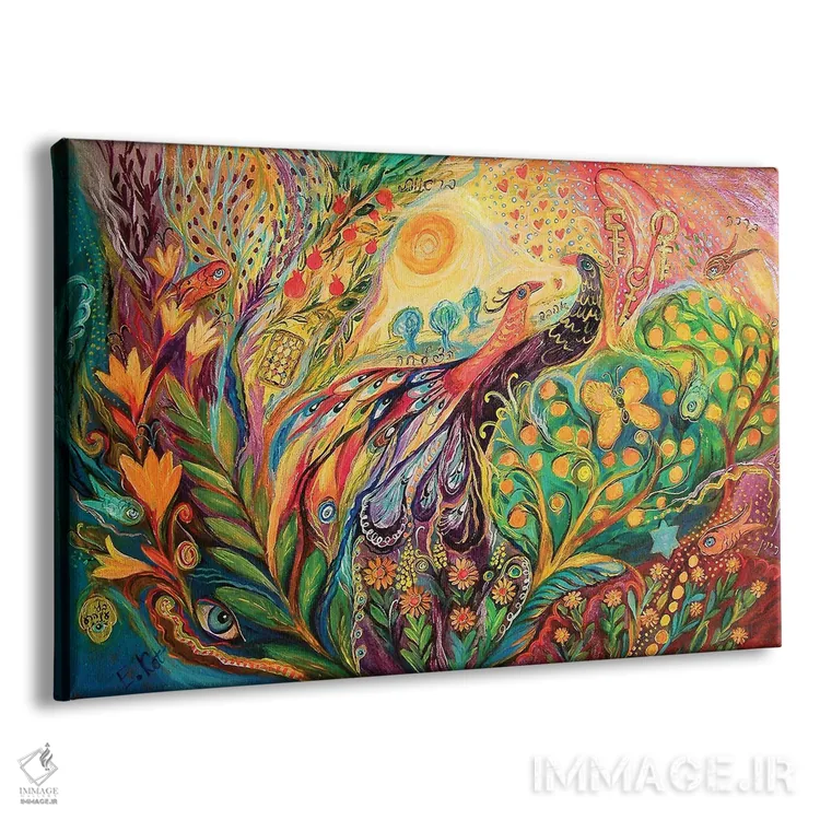 تابلو اولین آواز صبح اثر النا کوتلیارکر - نمای پرسپکتیو محصول