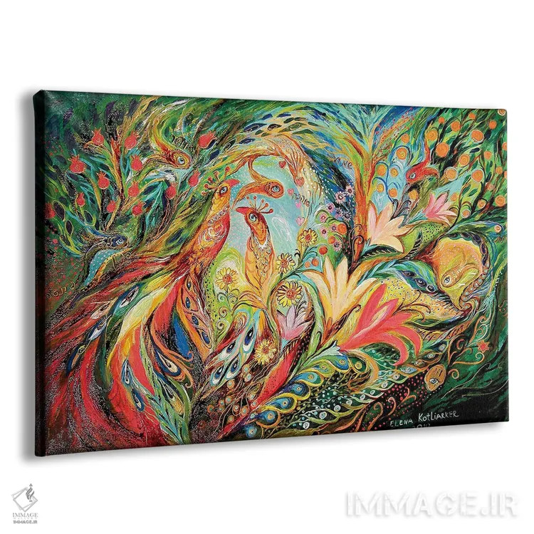 تابلو صبح بهاری اثر النا کوتلیارکر - نمای پرسپکتیو محصول