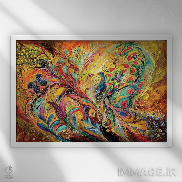 تابلو افسانههای یتووتا (یُتْوَتا) اثر النا کوتلیارکر - نمای قابدار سفید